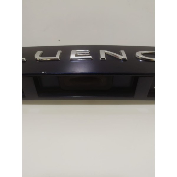 Friso Aplique Porta Malas Renault Fluence Azul