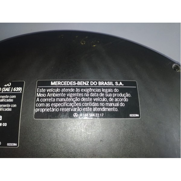 Tampa Caixa Modulo Classe A 160