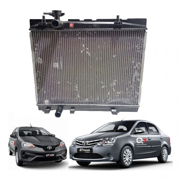 Radiador Agua Toyota Etios 1.3 1.5 16v 2018 2019 2020 2021
