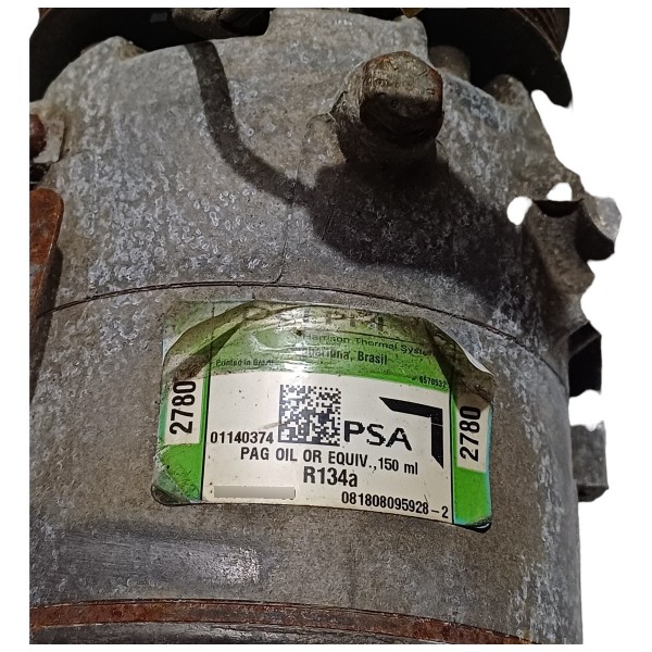 Compressor Ar Condicionado Peugeot 207 1.4 2005