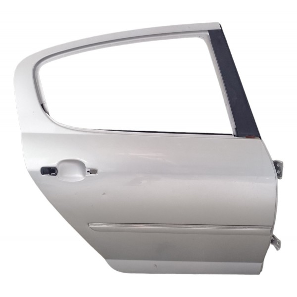 Porta Traseira Direita Peugeot 307  Traseira Direto Prata