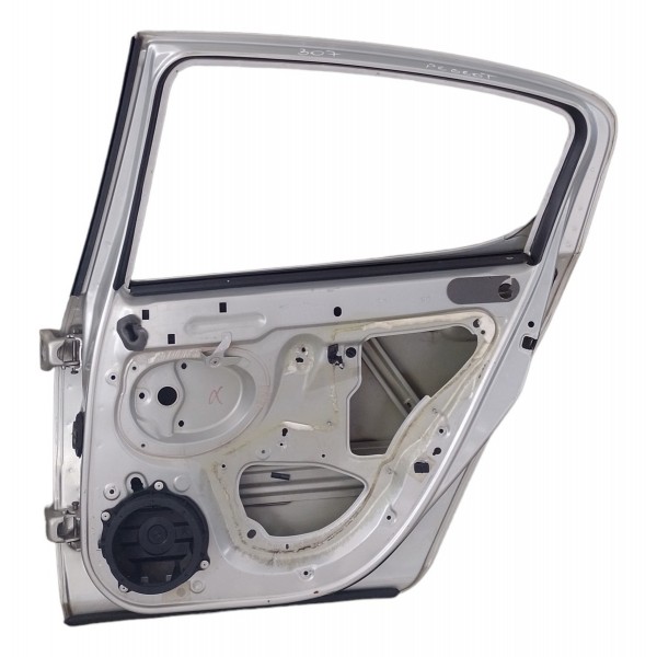 Porta Traseira Direita Peugeot 307  Traseira Direto Prata