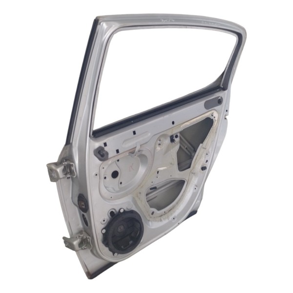Porta Traseira Direita Peugeot 307  Traseira Direto Prata