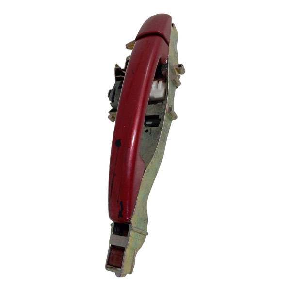 Maçaneta Externa Porta Traseira Esquerda Citroen C3 2014  Vermelho Traseira