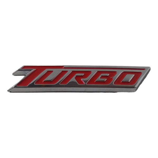 Emblema Turbo Traseiro Chevrolet Cruze Tracker 2017 2018 19