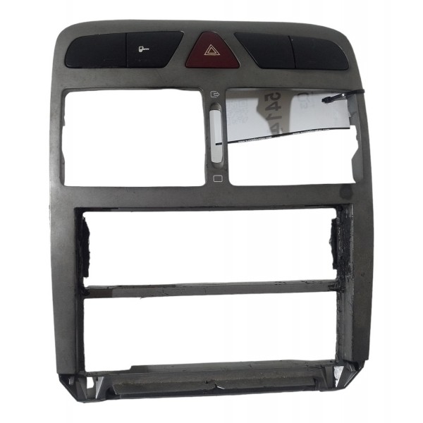 Moldura Painel Central Pisca Alerta Peugeot 307 Sw 2004 2005