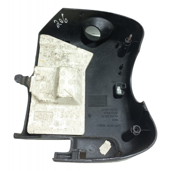Moldura Inferior Coluna Direção Peugeot 206 2005 06 07 08 09
