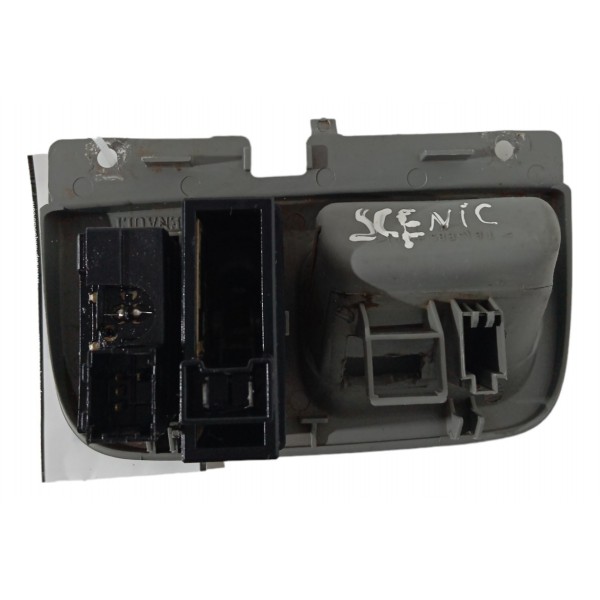 Moldura Painel Botão Comando Luz Farol Renault Scenic 2001