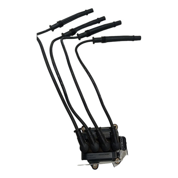 Kit Bobina Cabos Vela Ignição Renault Sandero Logan 1.0 16v