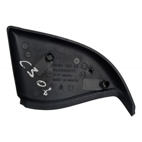 Moldura Retrovisor Interno Direito Citroen C3 2003 2007 2012