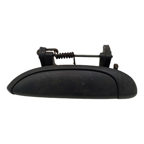 Maçaneta Externa Traseira Esquerda Renault Clio 2001 2002 03 Preto Traseira