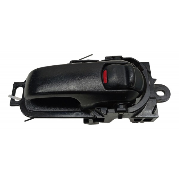 Maçaneta Interna Dianteira Esquerda Nissan Livina 2009 2010 Preto Dianteira