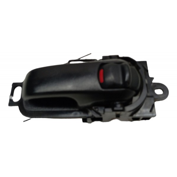 Maçaneta Interna Dianteira Esquerda Nissan Livina 2009 2010 Preto Dianteira