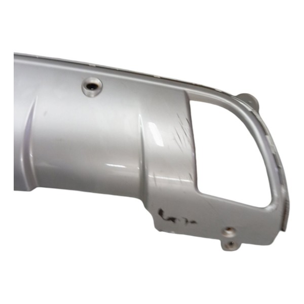 Aplique Spoiler Parachoque Traseiro Peugeot 2008 1.6 2016 17