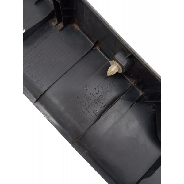 Acabamento Soleira Porta Malas Mitsubishi Outlander 2014 15