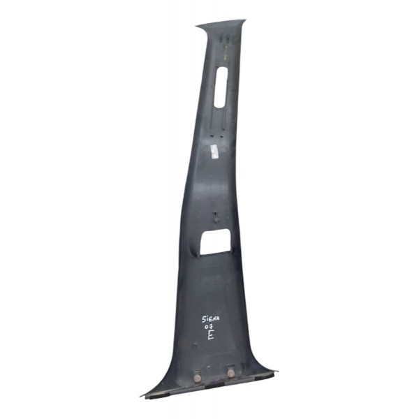 Moldura Coluna Central Esquerda Fiat Siena 1.0 2004 2005 06