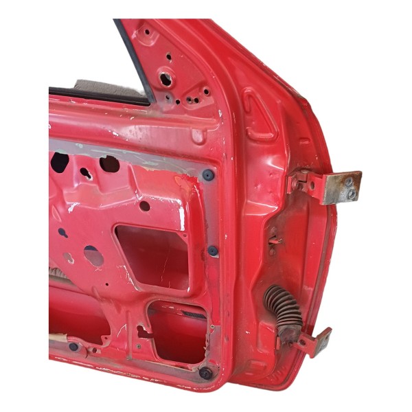 Porta Dianteira Esquerda Volkswagen Polo Van 1998 Detalhes  Dianteira Esquerdo Vermelha