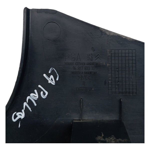 Moldura Soleira Porta Traseira Direita Citroen C4 Pallas 07