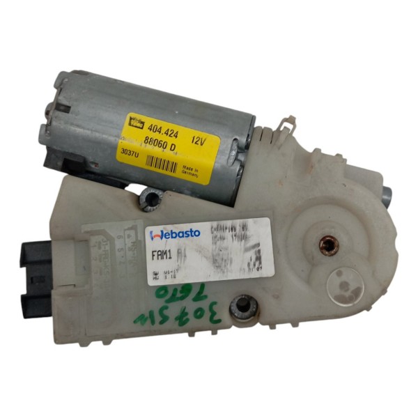 Motor Teto Solar Peugeot 307 Sw 2004 2005 2006 2007 2008 09