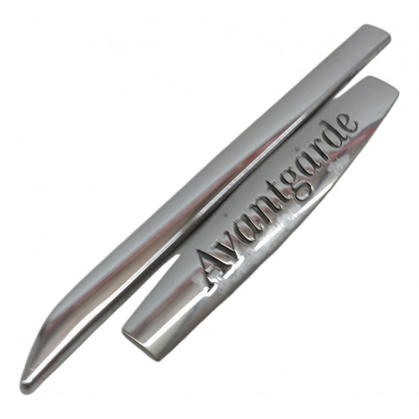 Emblema Avantgarde Mercedes C200 2009 Prateado