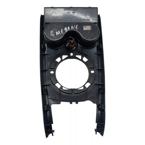 Moldura Console Porta Copos Renault Megane 2007 2008 Detalhe