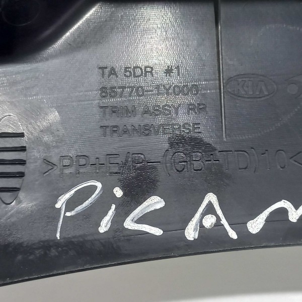 Moldura Soleira Porta Malas Kia Picanto 2012