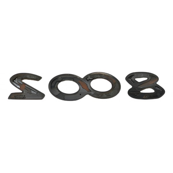Letreiro Emblema Tampa Traseira Peugeot 2008 2016 17 18 19