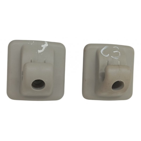 Par Presilha Suporte Quebra Sol Citroen C3 2007 2008 2009