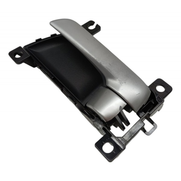 Maçaneta Interna Dianteira Esquerda Kia Sorento 3.5 V6 2012 Prateado Dianteira