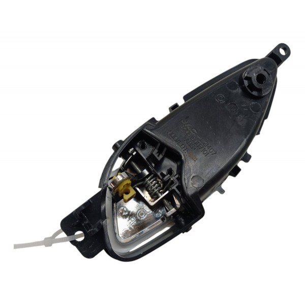 Maçaneta Interna Traseira Esquerda Jac J5 1.5 16v 2012 2013 Preto Traseira