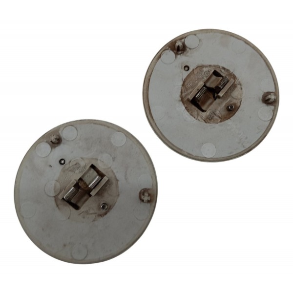 Par Tampa Calota Miolo Central Roda Peugeot  9646482380