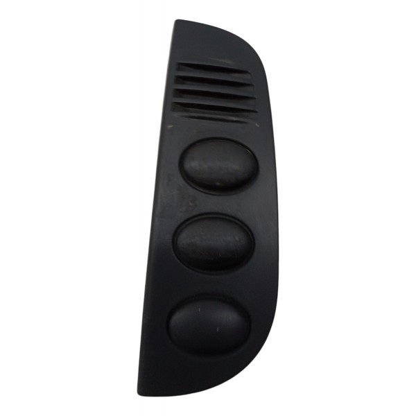 Moldura  Botão Trava Elétrica Painel Citroen C3 2003 2004