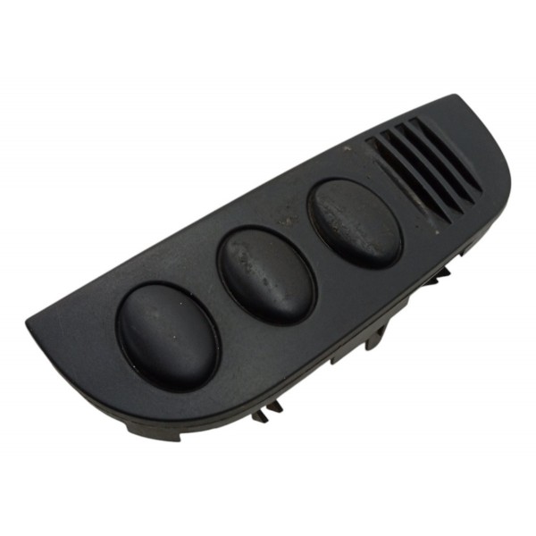 Moldura  Botão Trava Elétrica Painel Citroen C3 2003 2004