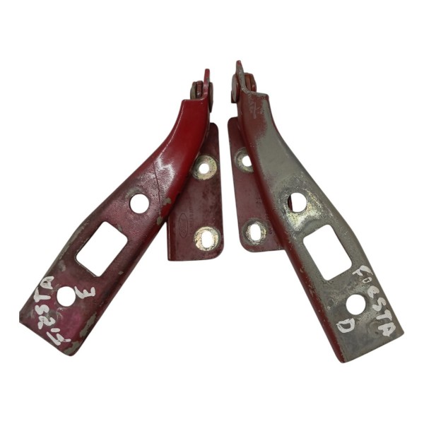 Par Dobradiça Braço Capô Ford Fiesta 1.0 2002 2003 2004 2005