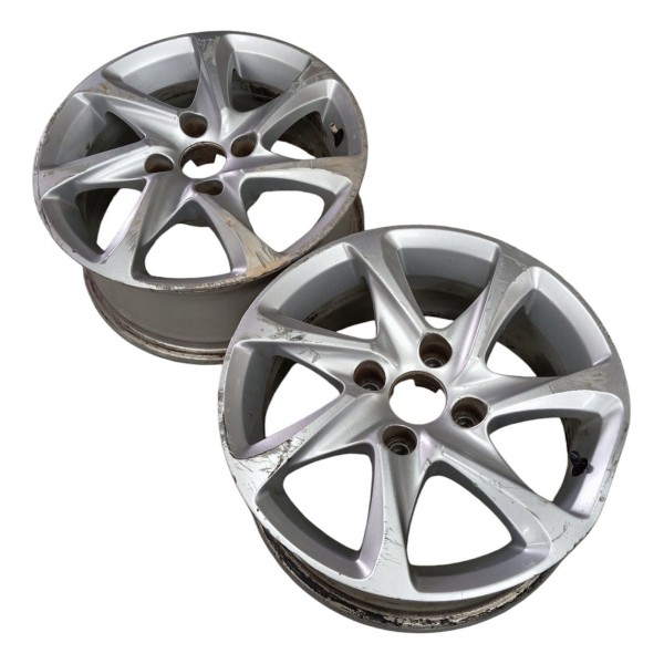 Par Roda Liga Leve Aro 15 Peugeot 208 Allure 2014 Detalhes