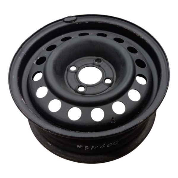Roda De Ferro Aro 14 Renault Kangoo Clio Logan 2013 2014 15