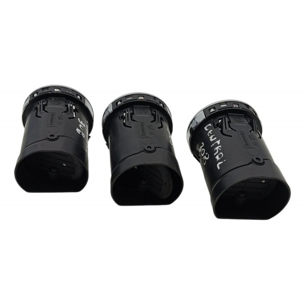Kit 3 Difusor Ar Central Peugeot 308 2.0 2013 2014 2015 2016