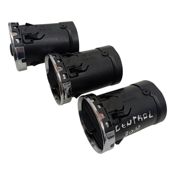 Kit 3 Difusor Ar Central Peugeot 308 2.0 2013 2014 2015 2016