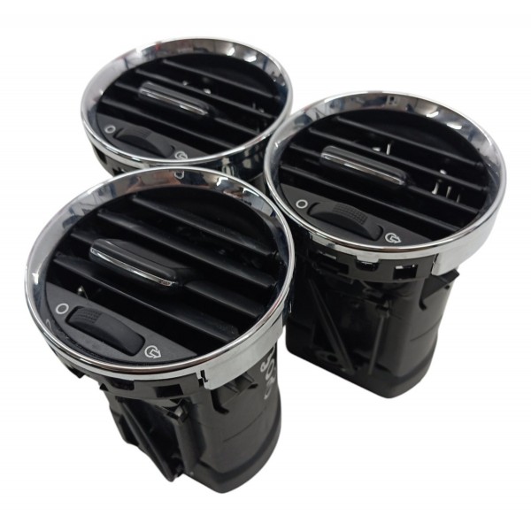 Kit 3 Difusor Ar Central Peugeot 308 2.0 2013 2014 2015 2016
