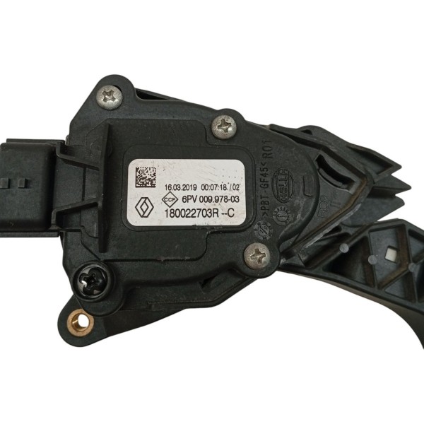 Pedal Acelerador Electrónico Renault Duster 1.6 2019 2020