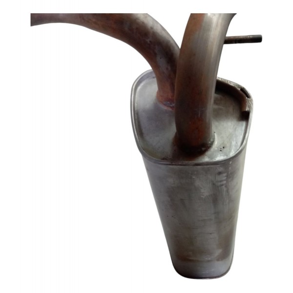 Tubo Escapamento Silencioso Gm Cruze Sedan 1.8 2013 2014 15 Metálico