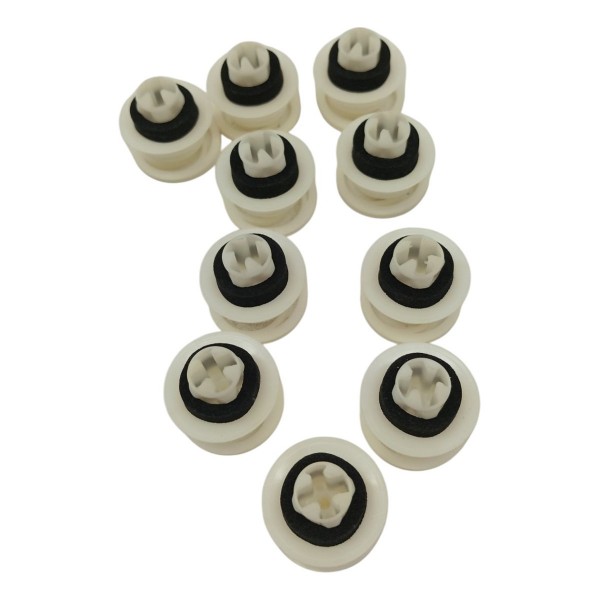 Kit 10 Grampos Fixação Porta Volkswagen New Beetle 2009 2010