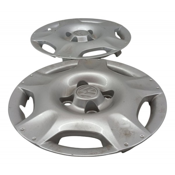 Kit 2 Calota Aro 14 Volkswagen Gol Voyage