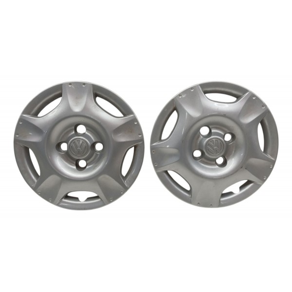 Kit 2 Calota Aro 14 Volkswagen Gol Voyage