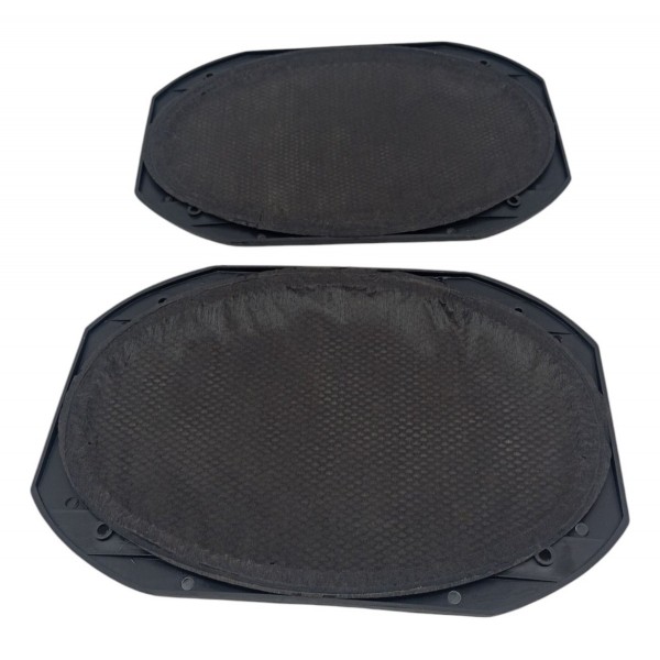 Kit 2 Telas Grades Auto Falantes 6x9 Polegadas
