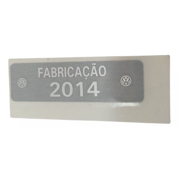 Adesivo Fabricação 2014 Volkswagen Amarok Fox Gol Jetta Polo