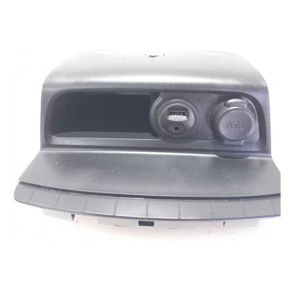 Moldura Painel Tomada 12v Acendedor Peugeot 208 2014