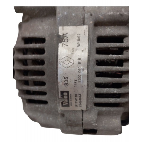 Alternador Renault Clio Sandero 1.0 16v 2002 2003 2004 2005