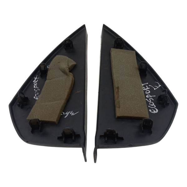 Par Moldura Lateral Capa Painel Ford Ecosport 2.0 2009 2010