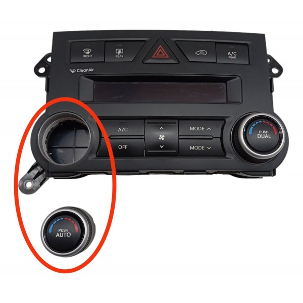 Comando Ar Condicionado Digital Kia Sorento 3.5 2012 Detalhe